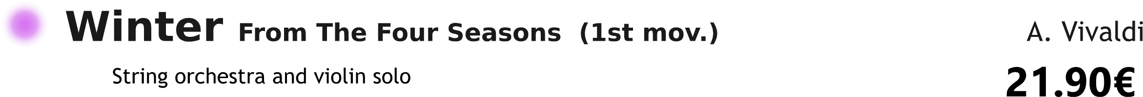 Winter 1st mov Vivaldi