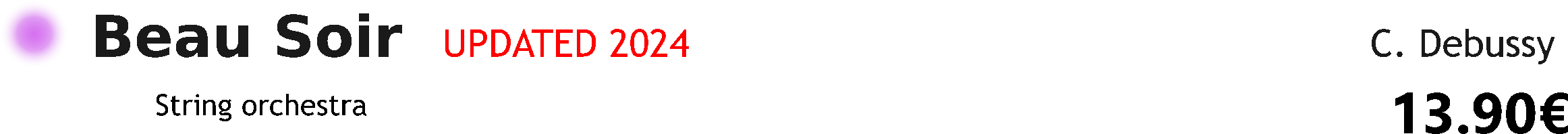 Beau Soir