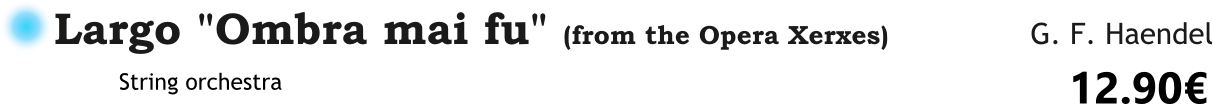 Largo Ombra mai fu Haendel