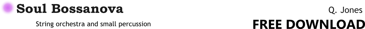 Soul Bossanova