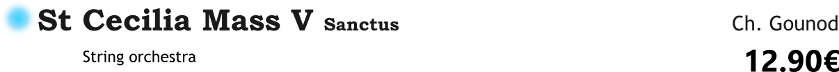 St Cecilia Mass V Sanctus